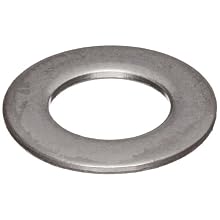 MIL-SPEC Flat Washer, Meets Spec NAS620, 18-8 Stainless Steel, Round Shape, USA Made