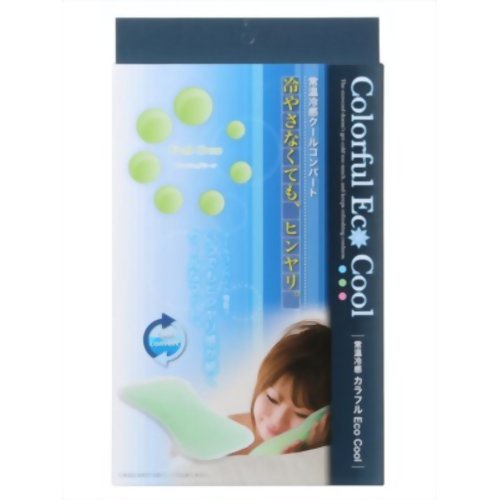 常温冷感　カラフル　Ｅｃｏ　Ｃｏｏｌ　フレッシュグリーン