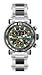 Chase-Durer Men's Trackmaster Pro Chronograph 2nd Edition Stainless Steel and Black Ion-Plated Watch #224.2BE-BRA