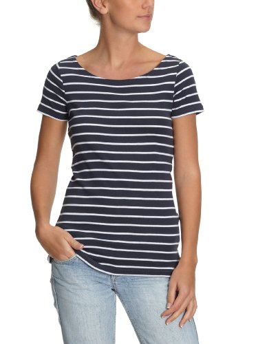 ESPRIT Damen Shirt/ T-Shirt  N29910, Gr. 36 (S), Blau (411 navy) Preisvergleich