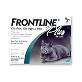 Frontline Plus Flea and Tick protection for Cats - 3 Pack