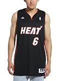 NBA Miami Heat LeBron James Swingman Jersey (Black, Large)