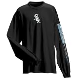 White Sox T-Shirt - Chicago White Sox Reaction Time L/S Navy Tee