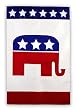 Republican Party Garden Size Flag