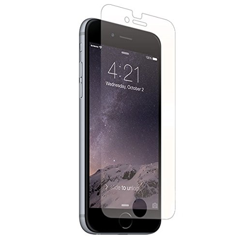 Moxyo UltraTough Screen Protector with Anti-Microbial for iPhone 6/6s - Retail Packaging - Clear