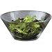 Glass Conical Salad Serving Bowl
