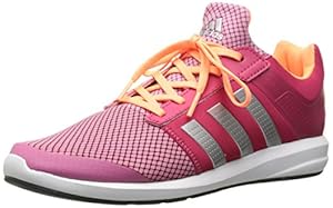 adidas Performance S-Flex K Running Shoe ,Vivid Berry/Metallic/Silver/Semi Solar Pink,10.5 M US Little Kid