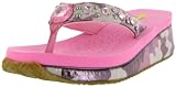 VOLATILE Swingfire Camo Jeweled Studded Womens Platform Fashion Flip Flop Thong Sandals