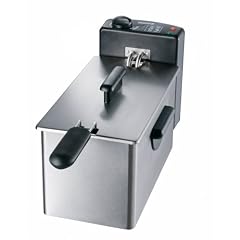 Severin FR 2404 Fritteuse, Edelstahl-geb�rstet / 3,3 Liter Inhalt / 2200 W / Frittiermenge 500 g