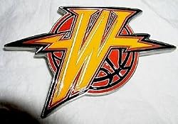 Golden State Warriors Enamel Belt Buckle, NBA Basketball Buckle