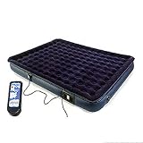 Easy Riser Pillowtop Air Bed with Remote - Blue (Queen)