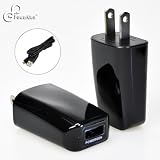 PowerGen 1Amp Fast Micro USB Home and Travel for Motorola Droid Razr M Maxx, HTC One X, Samsung Galaxy S4 S3 and other Android Phones