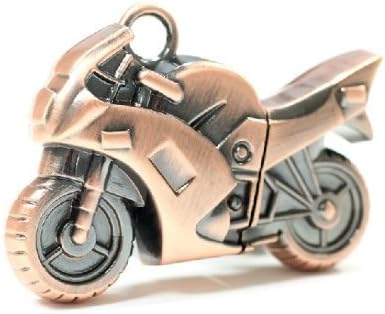 MEEKO 32gb USB 2.0 Flash Drive Cool Metal Motocryle High-speed Pen Drive Memory Stick