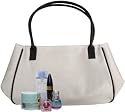 Estee Lauder Travel Set Beige Shopper's Tote 6 Piece Kit