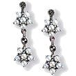 Gemini Silver Natural Seed Pearl Earrings, Natural - Dahlia Vintage Collection Gemini Silver Natural Seed Pearl Earrings, Natural - Dahlia Vintage Collection