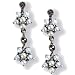 Gemini Silver Natural Seed Pearl Earrings, Natural - Dahlia Vintage Collection