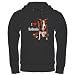 I Heart (love) Redheads Hoodie (dark)