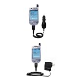 Essential Kit for the i-Mate PPC Phone - includes Car and Wall Charger with Rapid Charge Technology - Gomadic Brand w/ TipExchange Technology