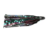 Saltwater Fishing Lure Large Green, Red and Silver Mylar Skirt Trolling Lure Jet Head FREE SHIPPING AND 20% CUSTOMER APPRECIATION DISCOUNT!