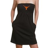 NCAA Texas Longhorns Ladies Black Tube Dress (Small)