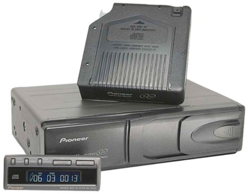 Pioneer Car CDXFM687 Universal FM-Modulated 6-Disc Multi-CD System with Wireless Remote Control