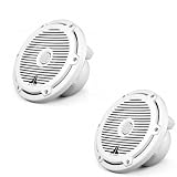 M770-TCX-CG-WH – JL Audio 7″ Tower Marine Coaxial Speakers White with Classic Grills