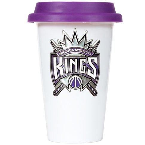 Sacramento Kings Ceramic Travel Cup (Team Color Lid)
