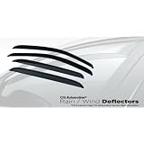 Porsche Cayenne Rain Guards (2004 - 2010) - Smoke by City Automotive