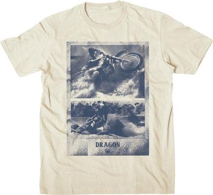  Dragon Alliance Ghost Riders T-Shirt , Color: Sand, Size: XL 723-2259 SAND XL