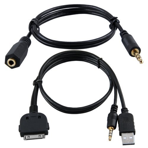 TOOGOO(R) CD-IU201V USB Interface Cable Adapter for PIONEER iPhone AVH-P8400BH AVH-P4400BH