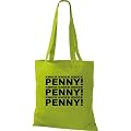 Stoffbeutel The Big Bang Theory Penny, diverse Farbe