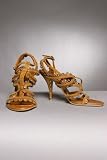 Dior Ladies Sandals Dior Silver Chèvre