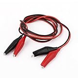 uxcell アリゲータークリップテストリード　テストケーブル　ダブルエンド　研究室作業用