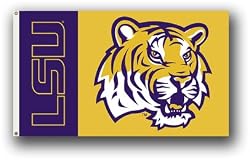 LOUISIANNA STATE TIGERS 3' x 5' Flag