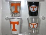 TENNESSEE VOLUNTEERS 4 Piece Collector SHOT GLASS SET