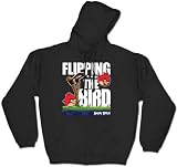 ANGRY BIRDS HOODIES - ANGRY BIRDS HOODY - FLIP THE BIRD ADULT HOODY - *PLUS AS A GIFT YOU GET A FREE "RANDOM" T-SHIRT WITH PURCHASE!!!*