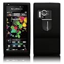 SONY ERICSSON SATIO SILICON SKIN CASE - BLACK PART OF THE QUBITS ACCESSORIES RANGE