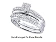 Stunning 2 Pc. Gold 1/2 CTW. Genuine Diamond Bridal Set *** SPECIAL SALE ***