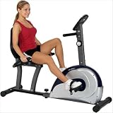 Body Max Magnetic Recumbent Bike with LCD Console