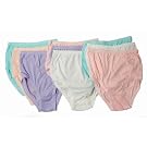 Clearance - Ladies/Womens Plain Embroidered Maxi Lace Top Briefs Underwear (Pack of 6)