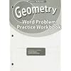 Geometry, Word Problems Practice Workbook (Glencoe Mathematics)