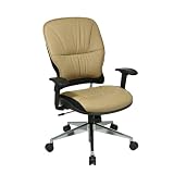 Taupe Leather Managers Chair