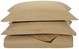 Renaissance Collection 600 Thread Count Reversible Woven Stripe to Solid Cotton Full/Queen Duvet Set,  Cafe Renaissance Collection 600 Thread Count Reversible Woven Stripe to Solid Cotton Full/Queen Duvet Set,  Cafe