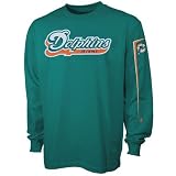 Miami Dolphins Aqua Game Legend Long Sleeve T-shirt