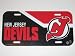 NEW JERSEY DEVILS Officially Licensed Team Colored Logo Plastic LICENSE PLATE