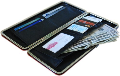 Chicastic Leopard Spots Animal Print Flat Hard Case Clutch Wallet