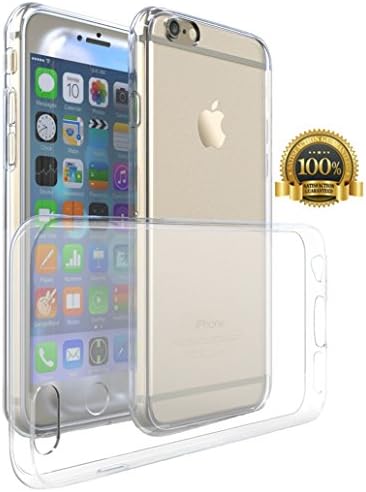 iPhone 6 Case, Kambitech(TM) (Premium Quality) -Crystal Clear- Scratch-Resistant Soft, Flexible, TPU, Protective Case, Non slip, Elegant Ultra Slim Design, Perfect For Apple lovers, For the latest iPhone 6 (4.7") 100% Satisfaction Guaranteed