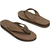 RAINBOW Double Layer Womens Sandals - Chocolate