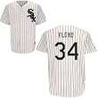 Men`s Chicago White Sox #34 Gavin Floyd Home Replica Jersey
