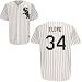 Men`s Chicago White Sox #34 Gavin Floyd Home Replica Jersey